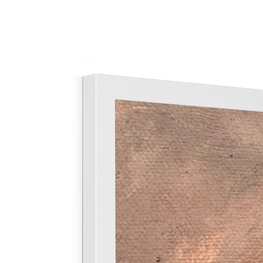 Lorraine Field Art A Doorway to Freedom Italy - Close up of white frame choice