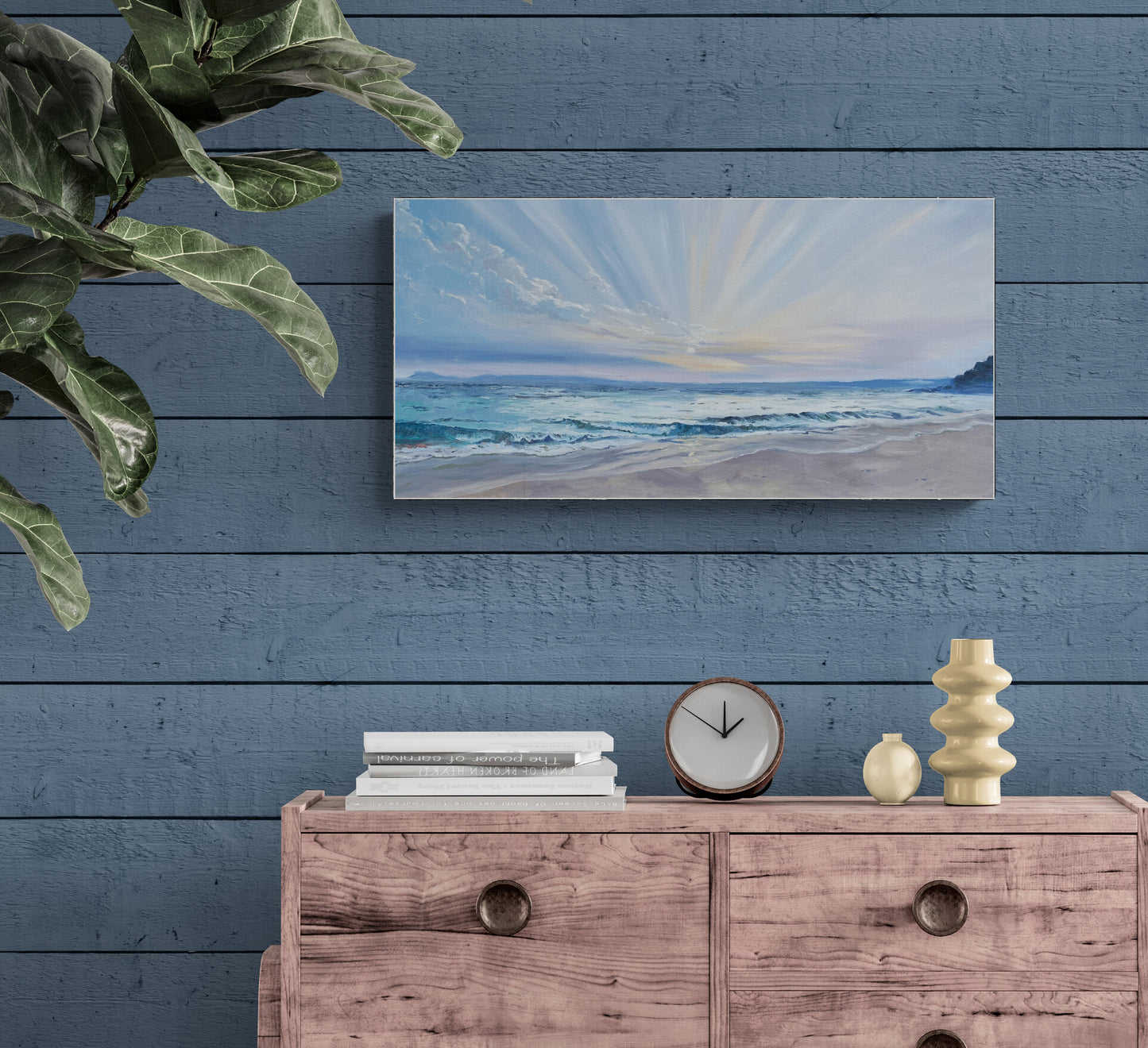 Porthminster Sunrise Canvas - lorrainefield