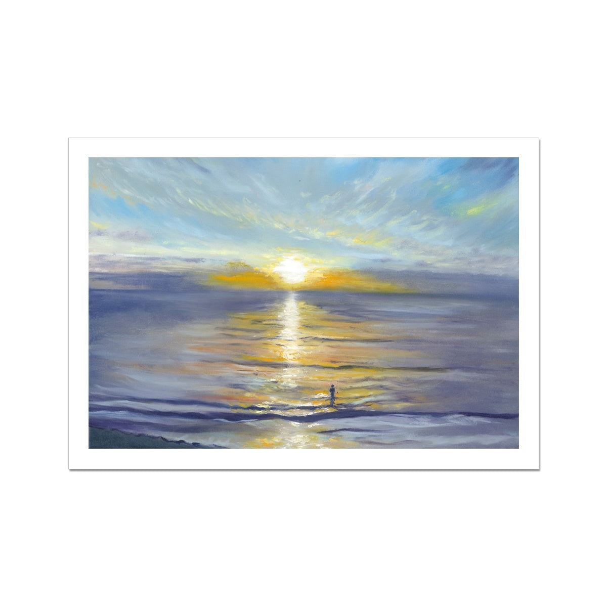 Salute to the Sun Penzance - Fine Art Print - lorrainefield