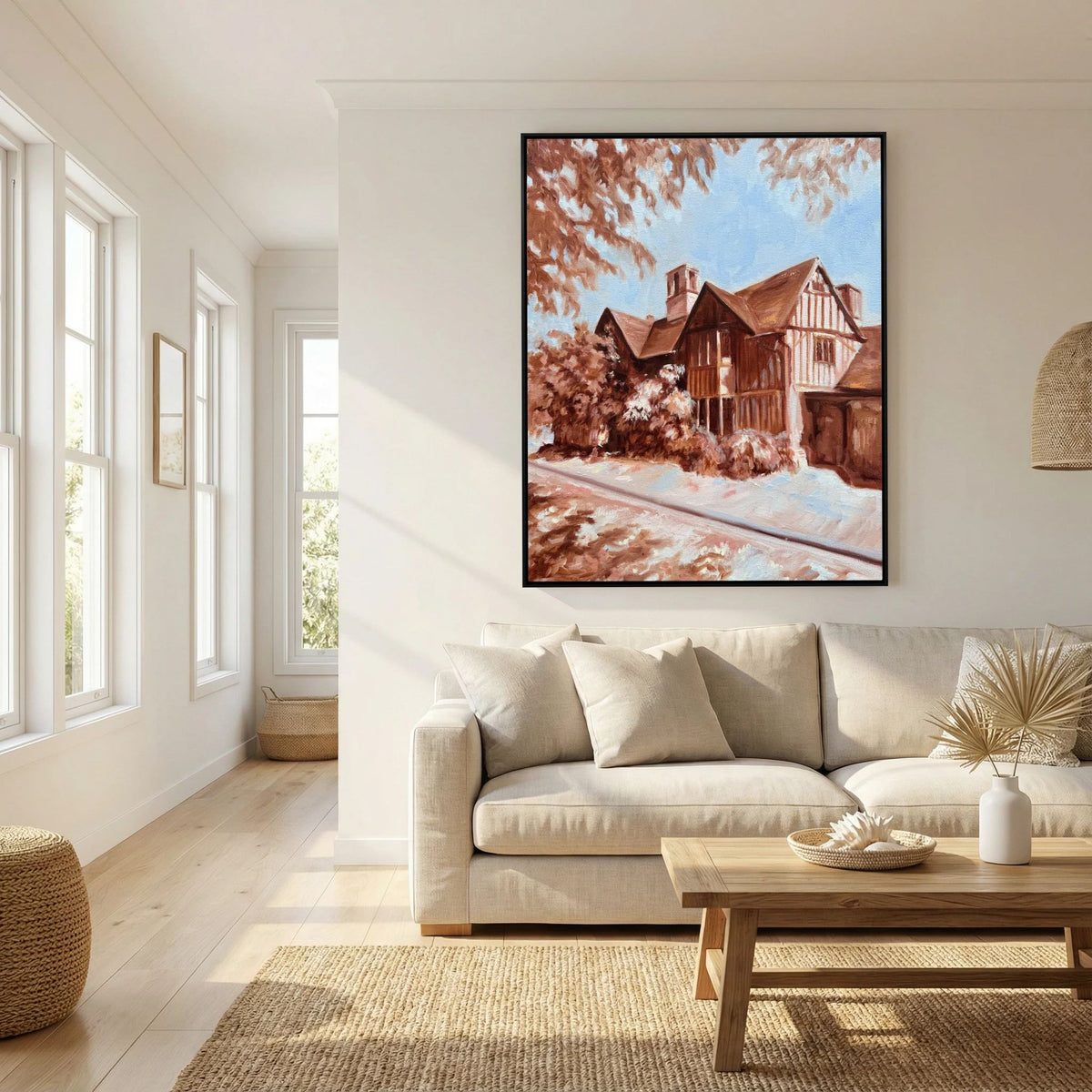 Hall's Croft Canvas Art Print