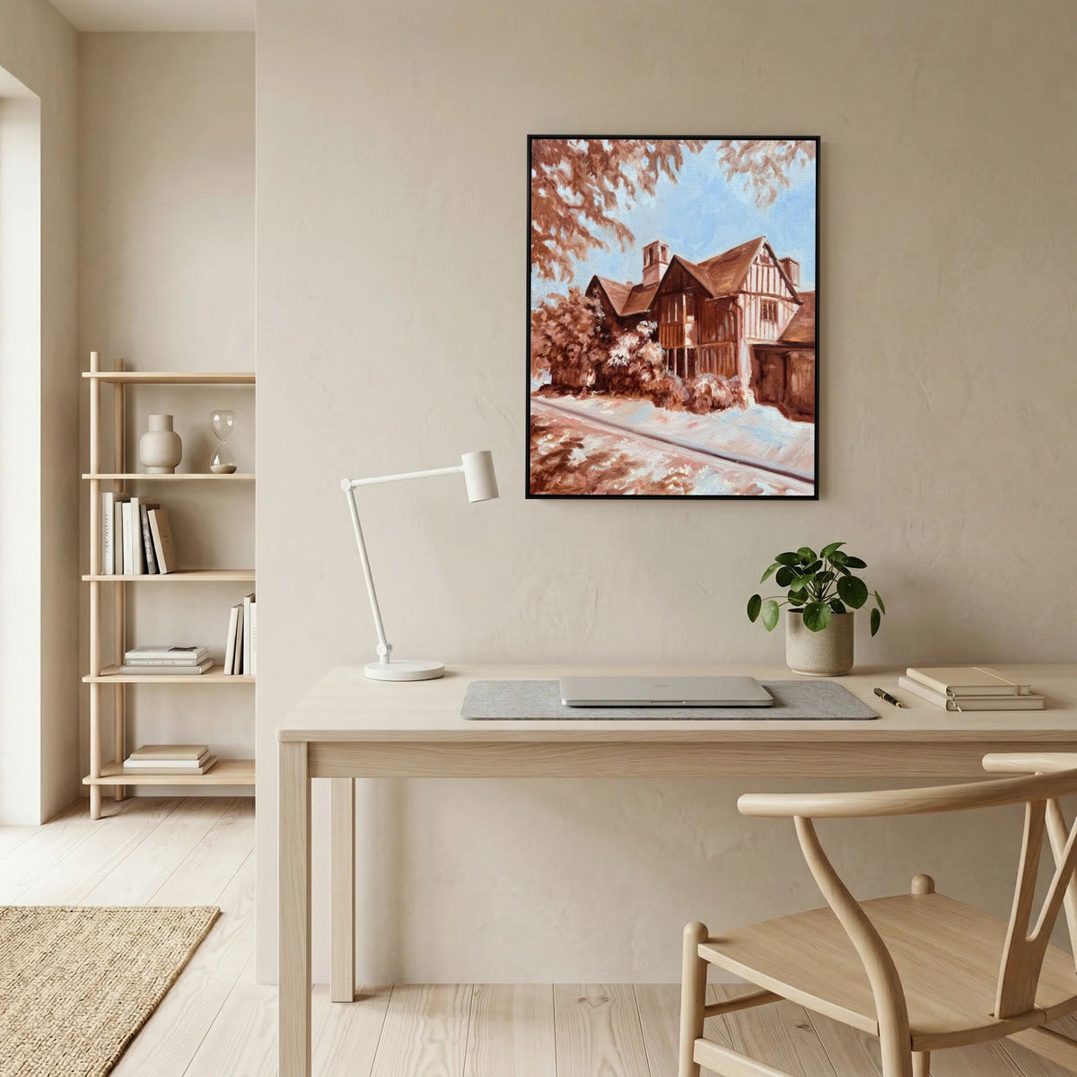 Hall's Croft Canvas Art Print