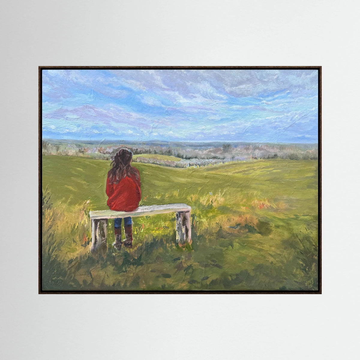 If Fields Could Talk Canvas Art Print