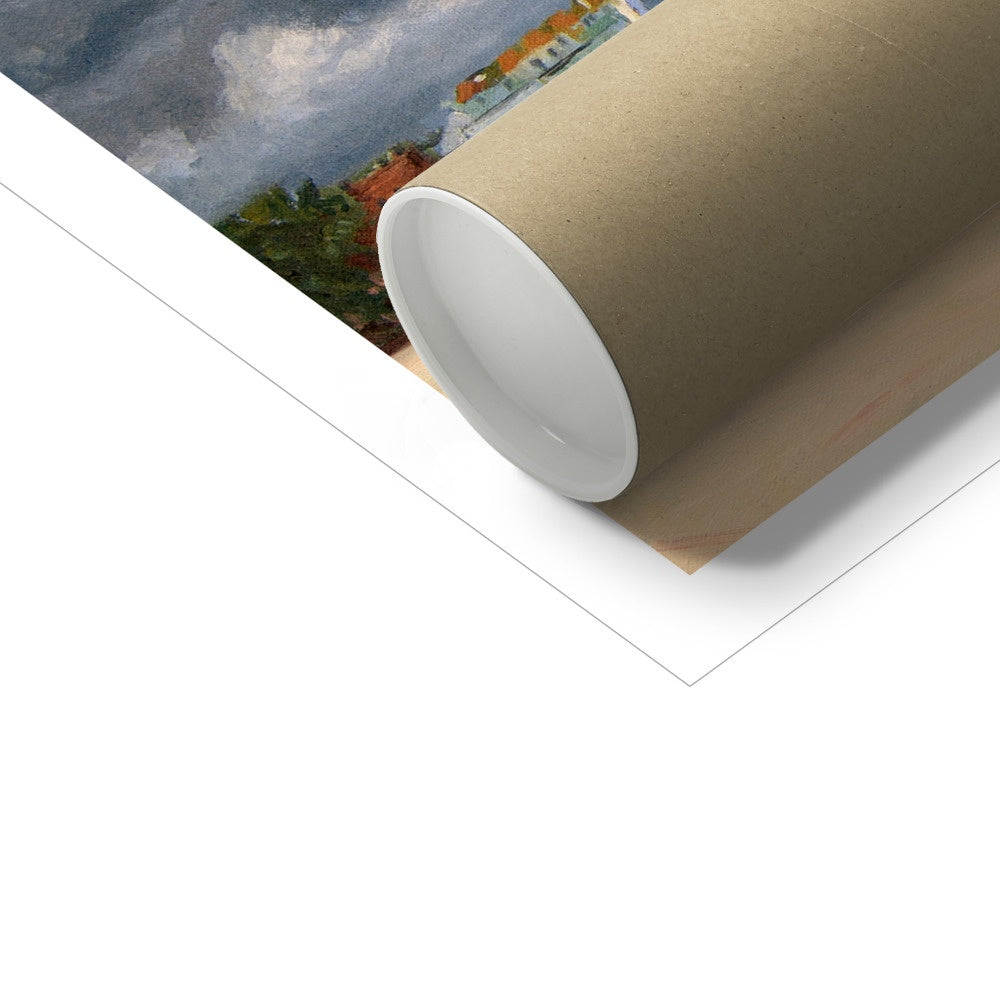 Porthminster Beach Picnic Fine Art Print Packaging