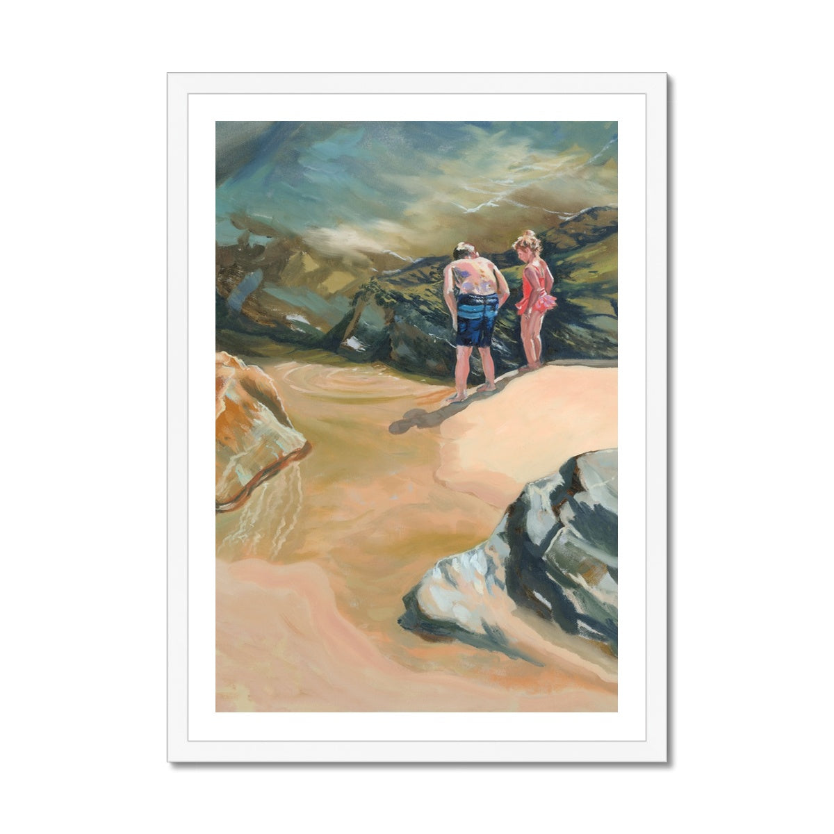 Holiday in St Agnes Fine Art Print - lorrainefield