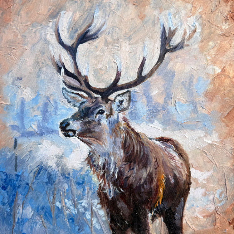 Echoes of the Wild - Stag Print
