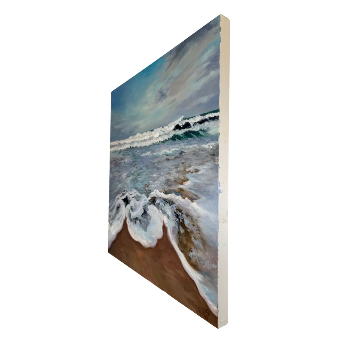 Coastal Calm - Oil Painting Seascape - lorrainefield