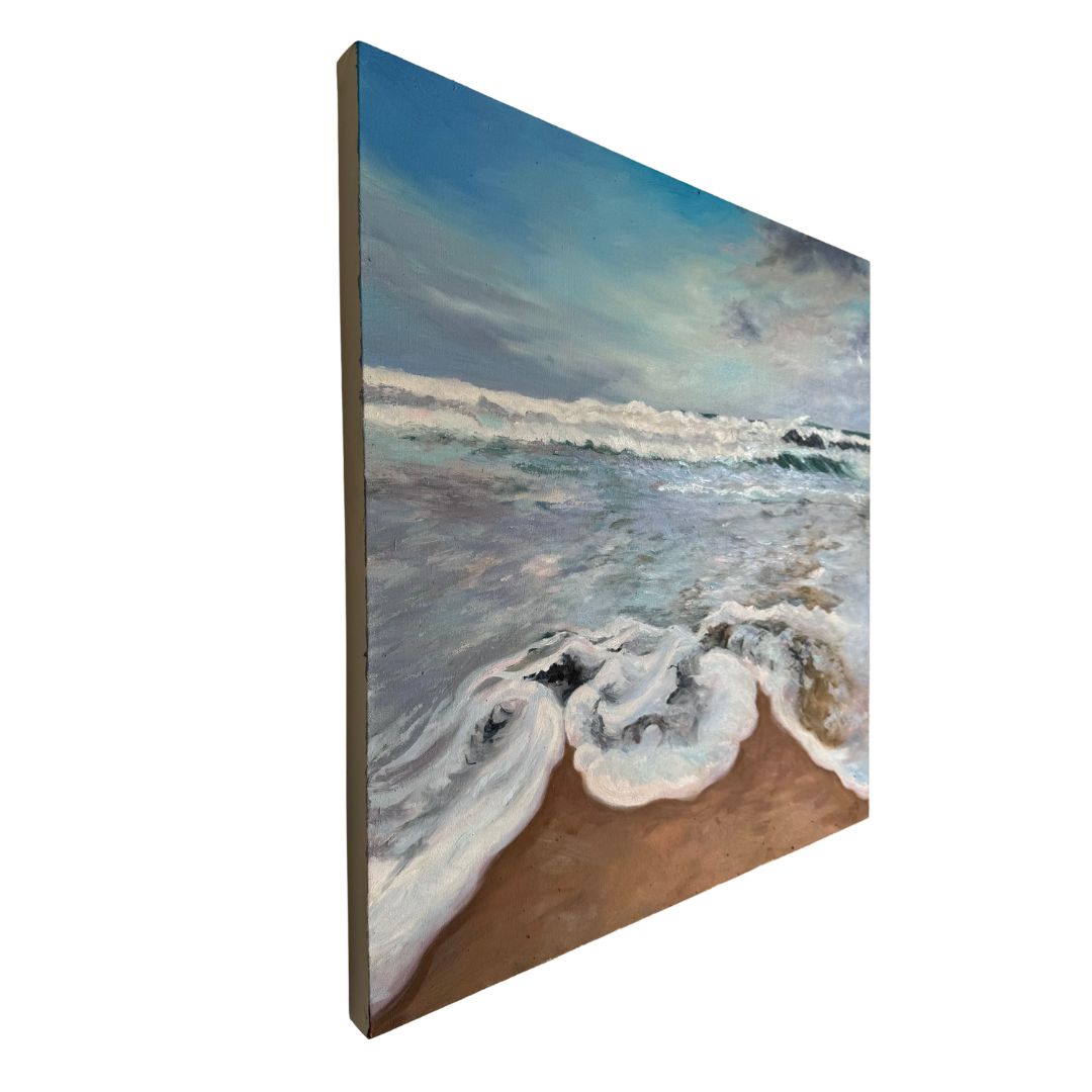Coastal Calm - Oil Painting Seascape - lorrainefield