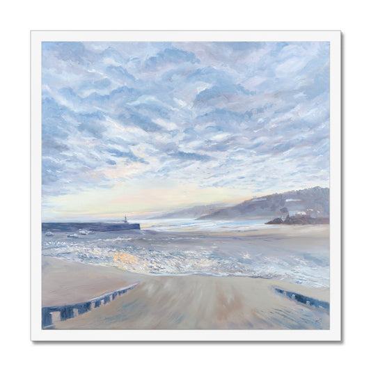St Ives Harbour View Fine Art Print by Lorraine Field