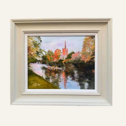 Autumn Colours at Holy Trinity | Original Oil Painting