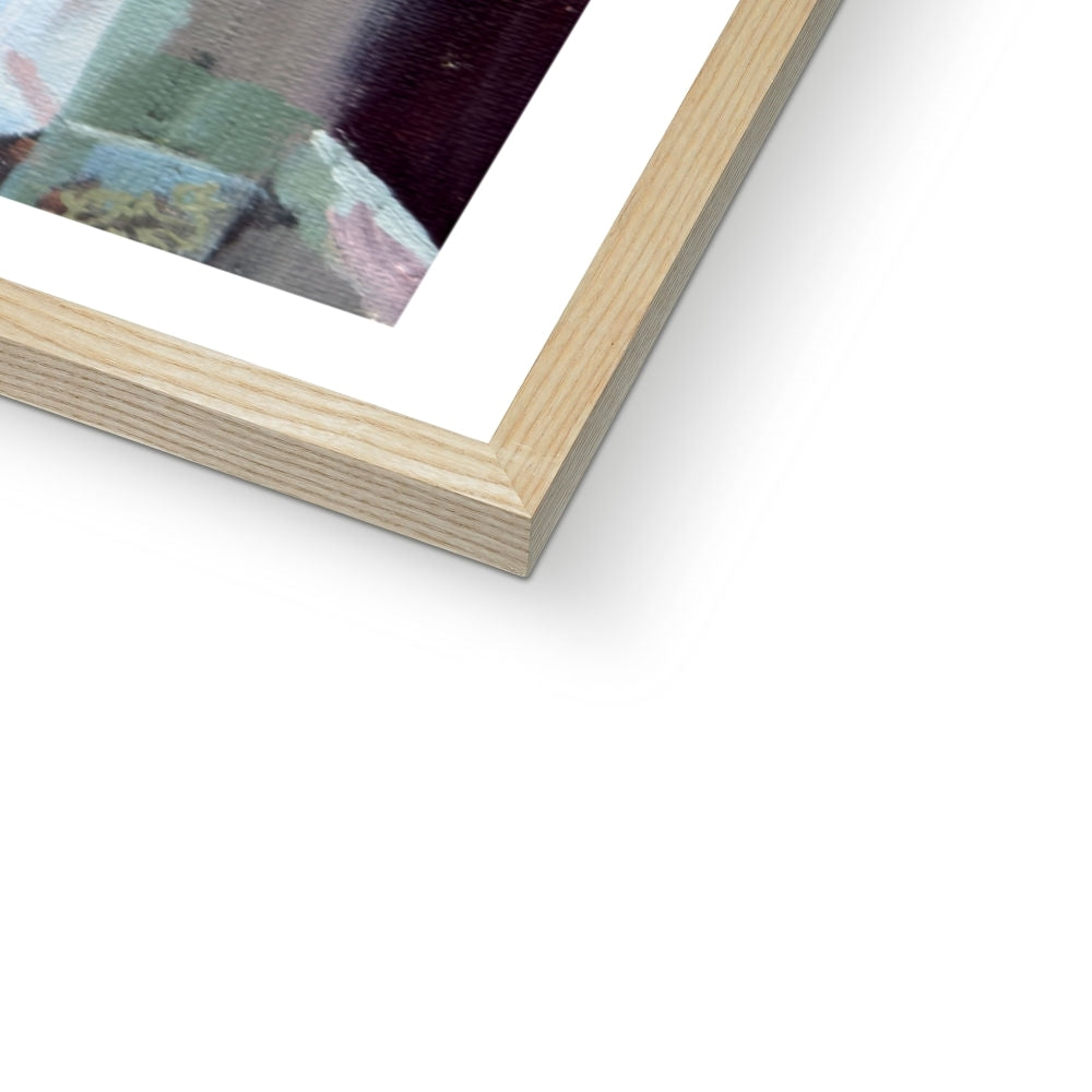 Close up natural frame of Venice art print