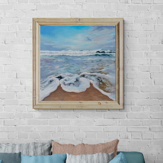 Calming seascape painting