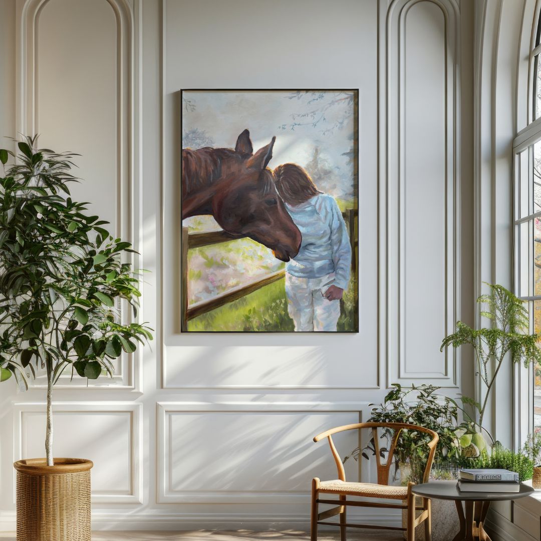 Love of Horses Fine Art Print 