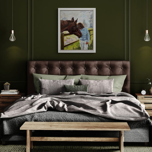 Original horse art by Lorraine Field Art