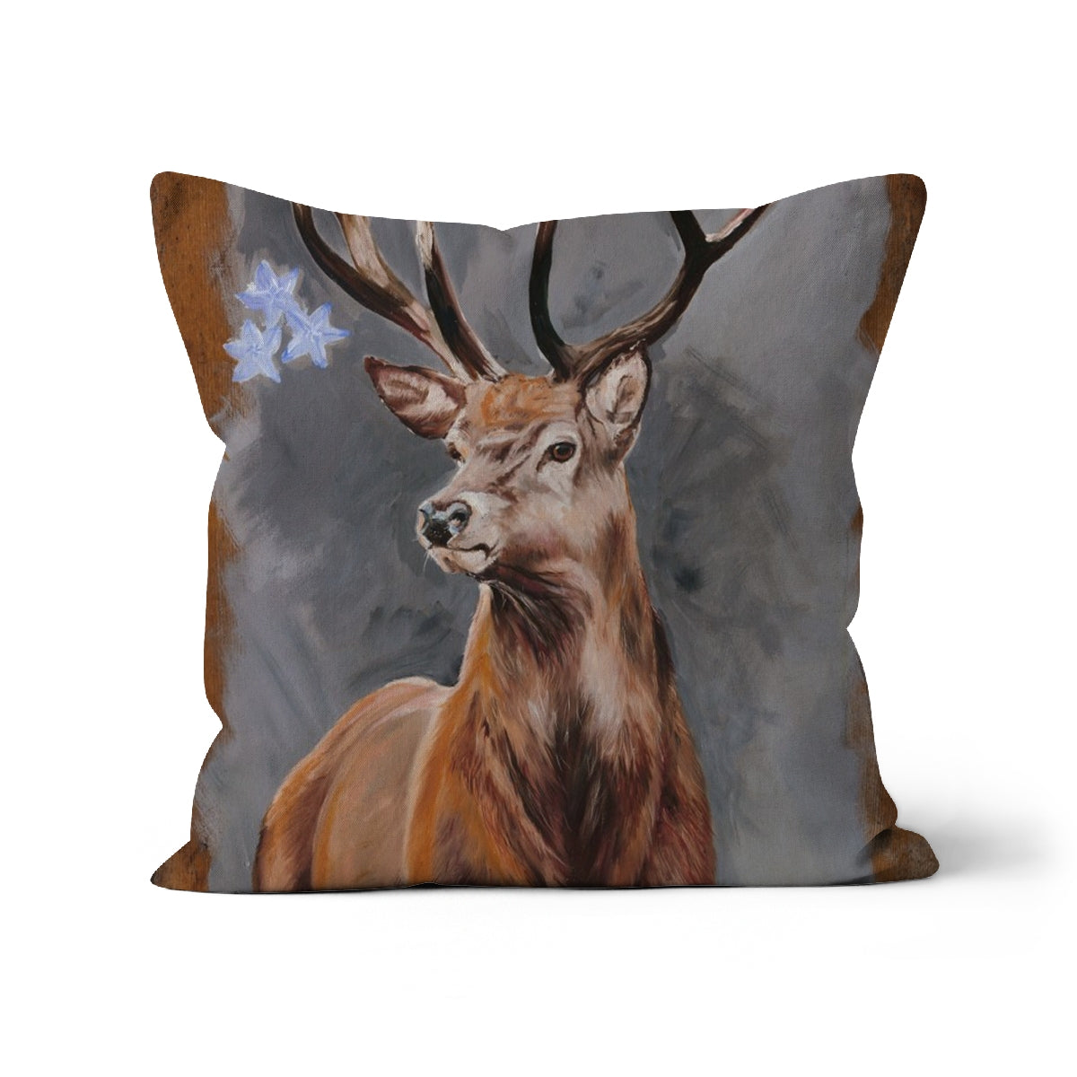 Stag Cushion from original artwork by Lorraine Field
