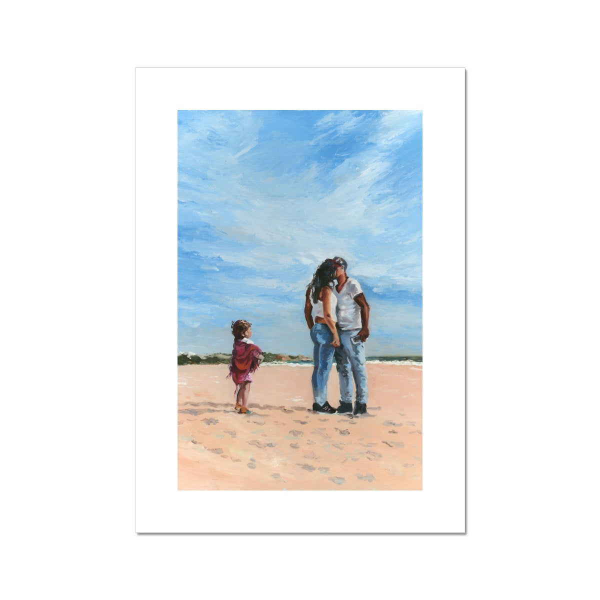 Family love Mama Fine Art Print - lorrainefield