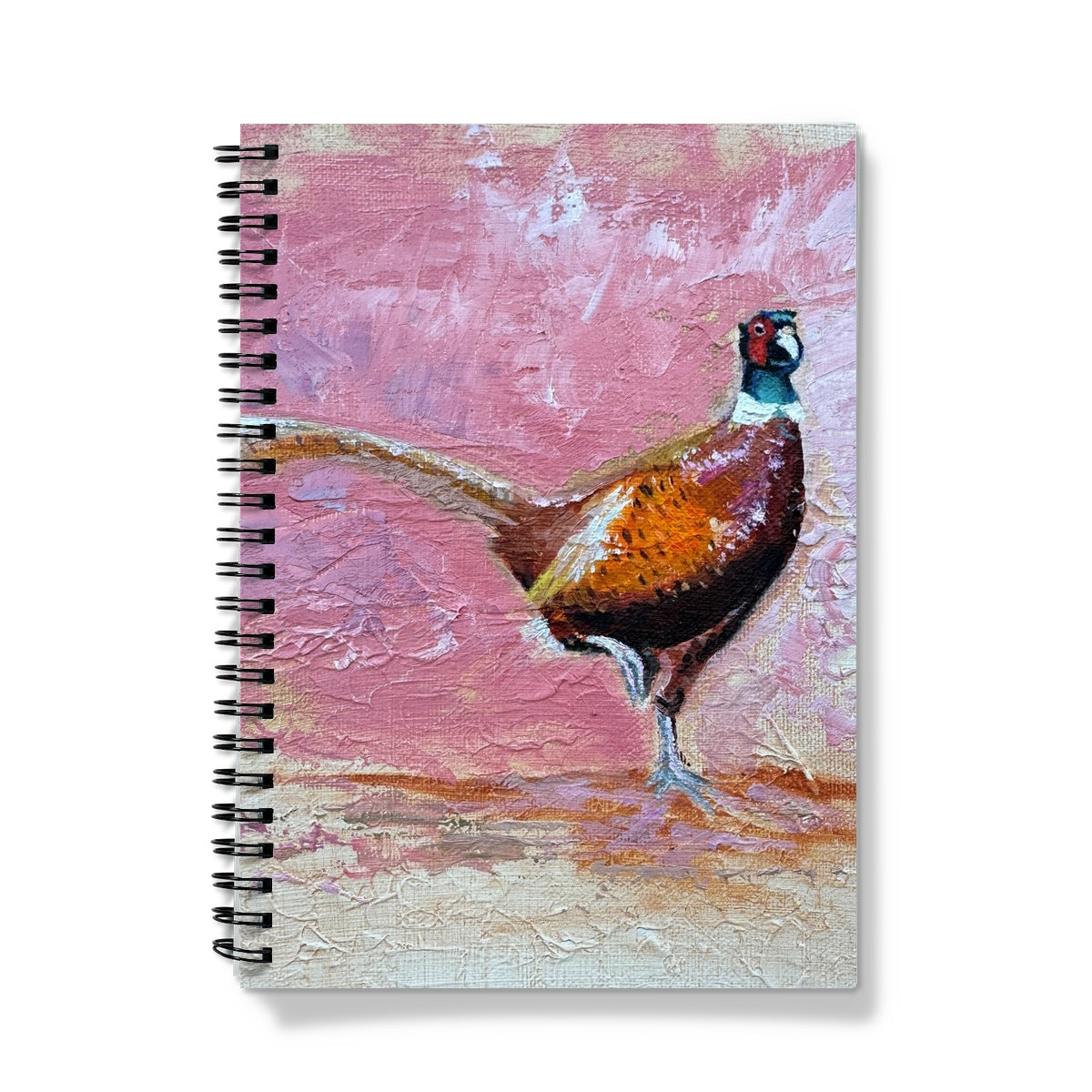 Pheasant notebook front cover