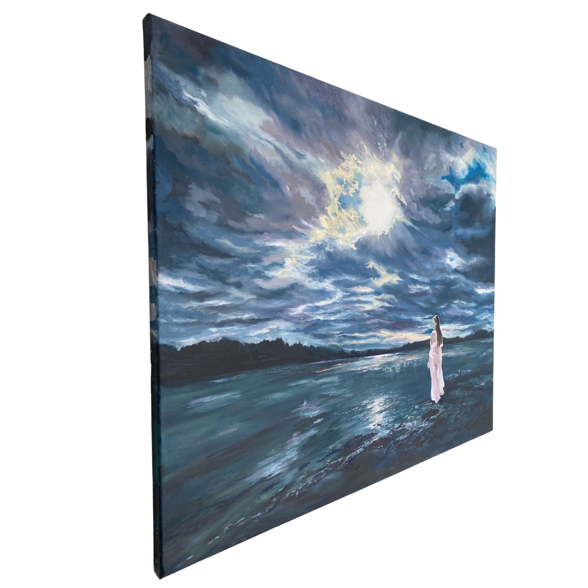 The Power of Mother Nature - Original Oil Painting - lorrainefield