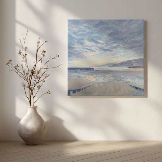 St Ives Fine Art print for large wall in sun drenched room 