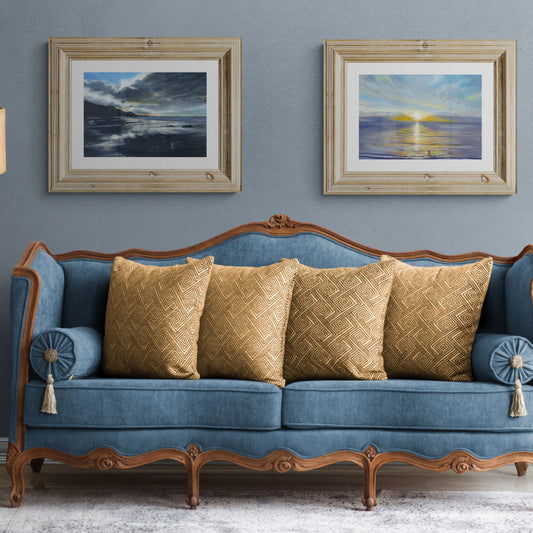 Stormy Seas Cornwall - Moody Skies Fine Art Print - lorrainefield