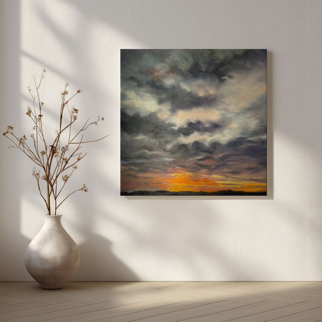 Sunrise in Lelant in Cornwall