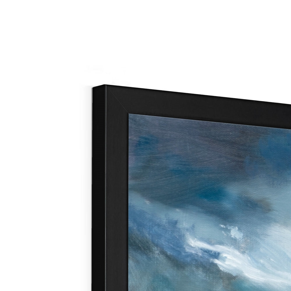 The Power of Mother Nature fine art print in a classic black frame