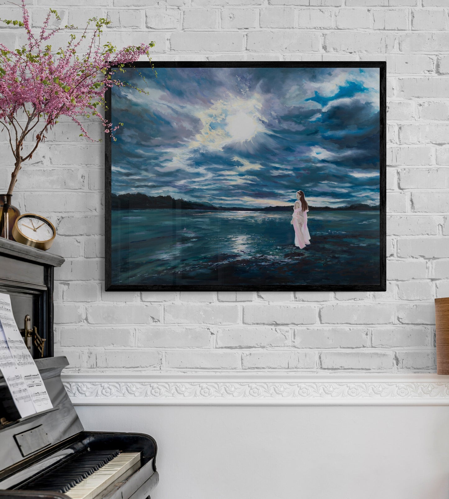 The Power of Mother Nature Framed Print