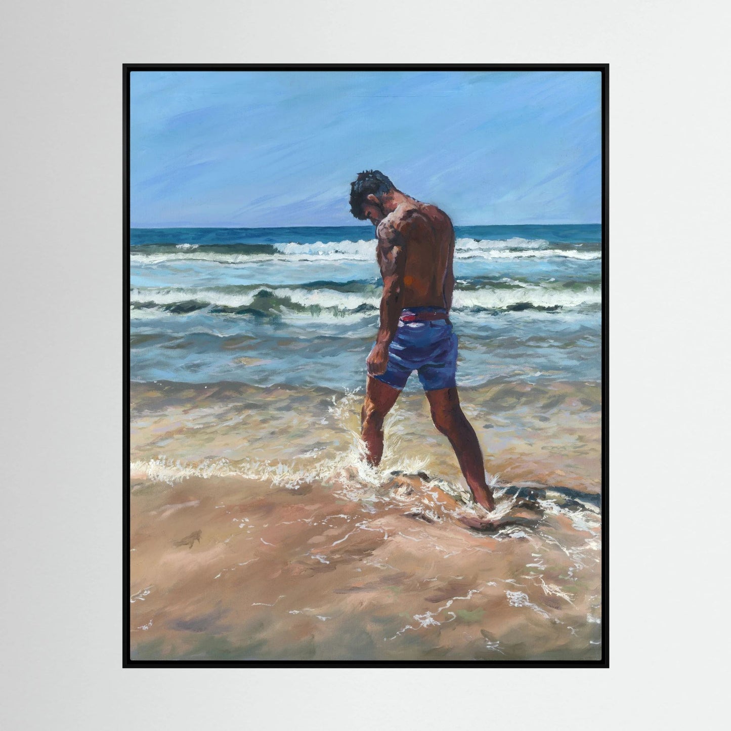Surf Love...Emotional Coastal Seascape Print