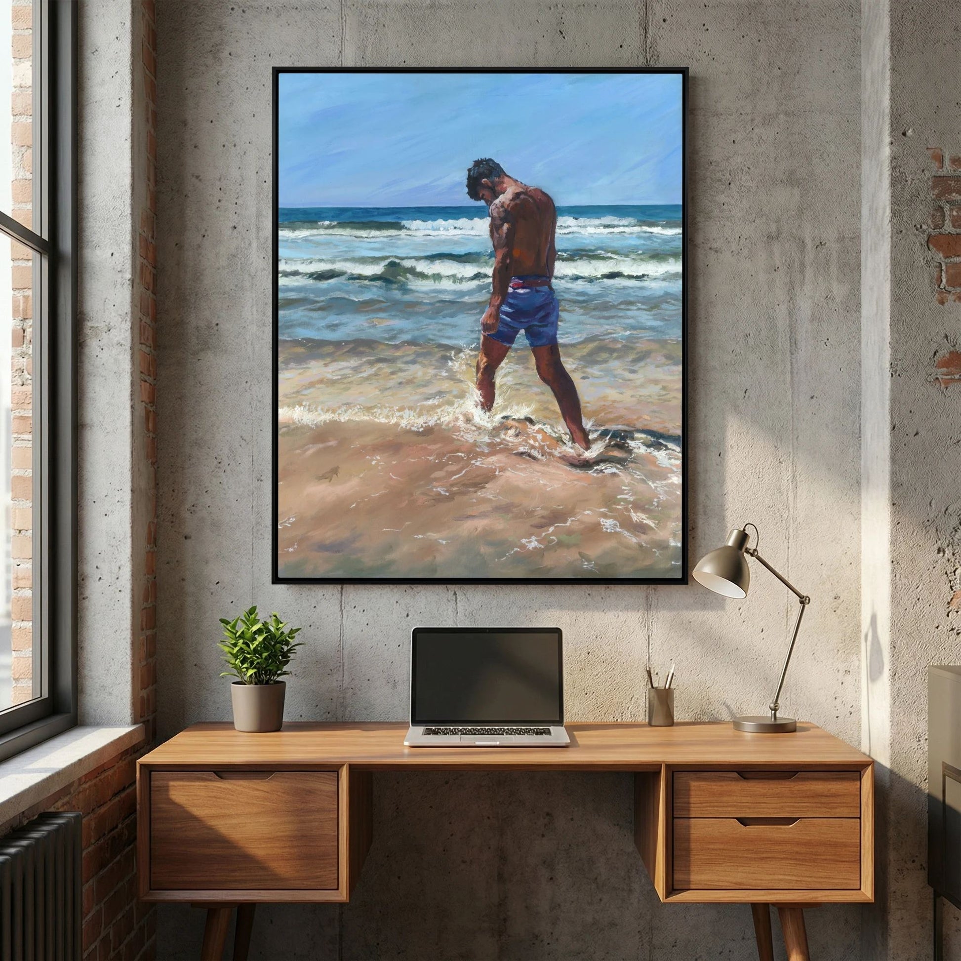 Surf Love...Emotional Coastal Seascape Print
