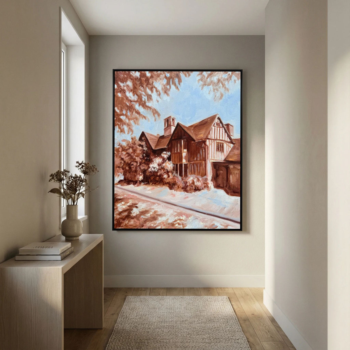 Hall's Croft Canvas Art Print