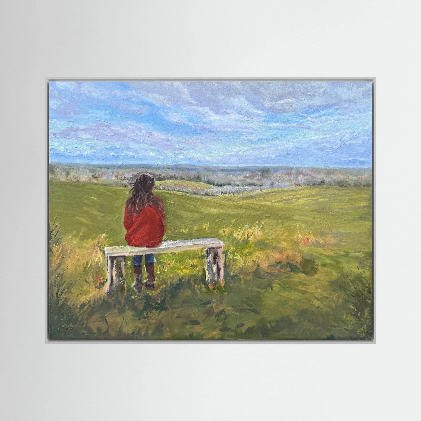 If Fields Could Talk Canvas Art Print