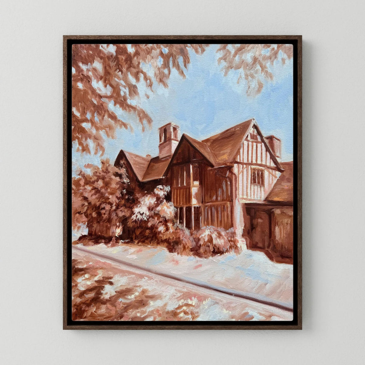 Hall's Croft Canvas Art Print
