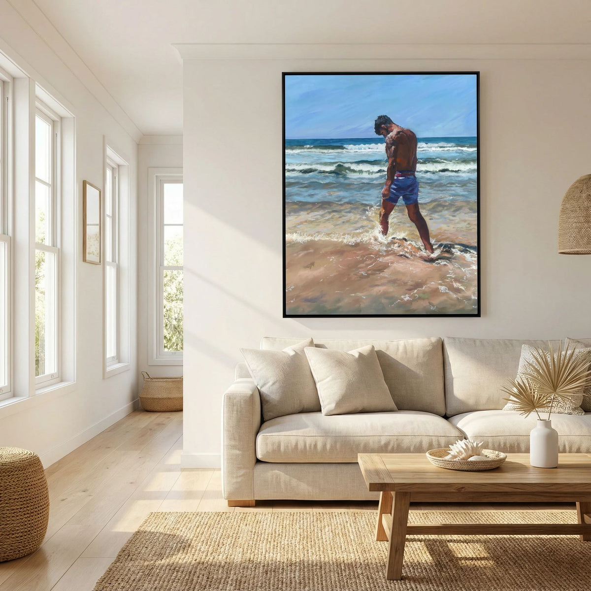 Surf Love...Emotional Coastal Seascape Print