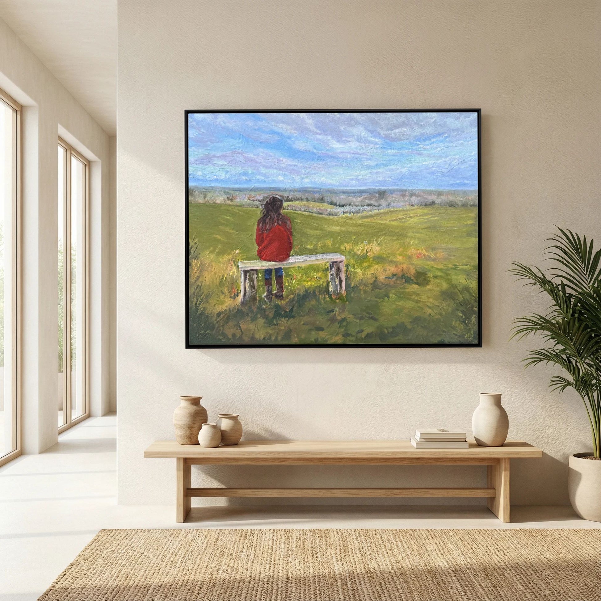 If Fields Could Talk Canvas Art Print
