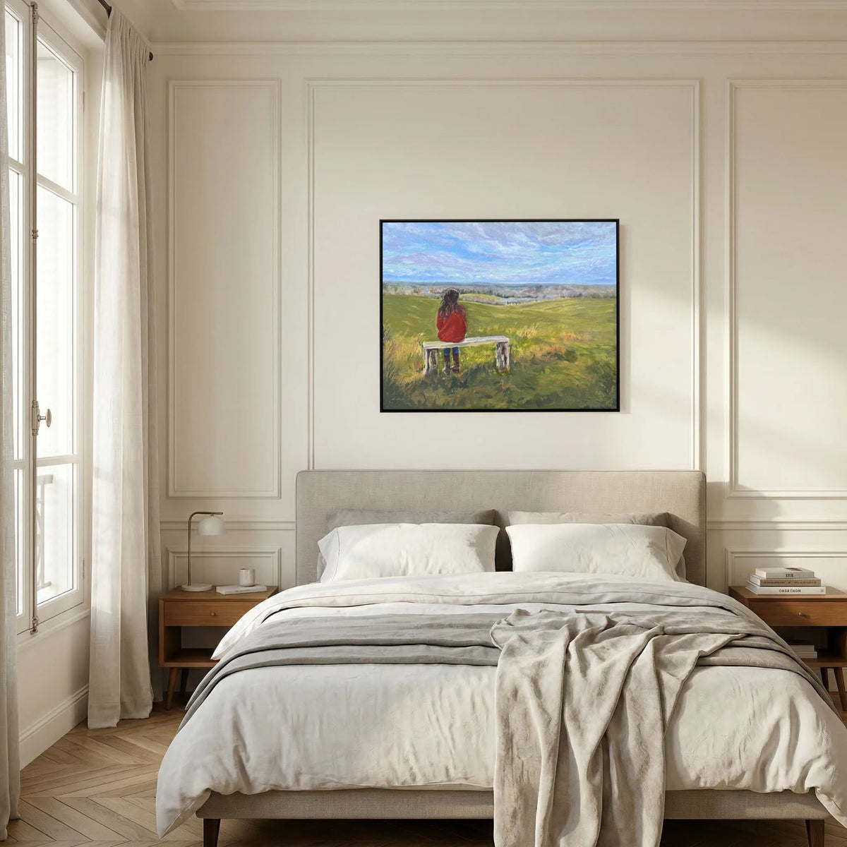 If Fields Could Talk Canvas Art Print