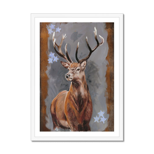 Stag Fine Art Print - lorrainefield