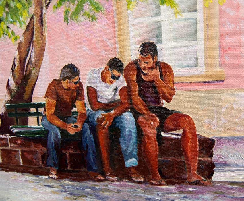 Man Talk - Silves, Algarve - lorrainefield