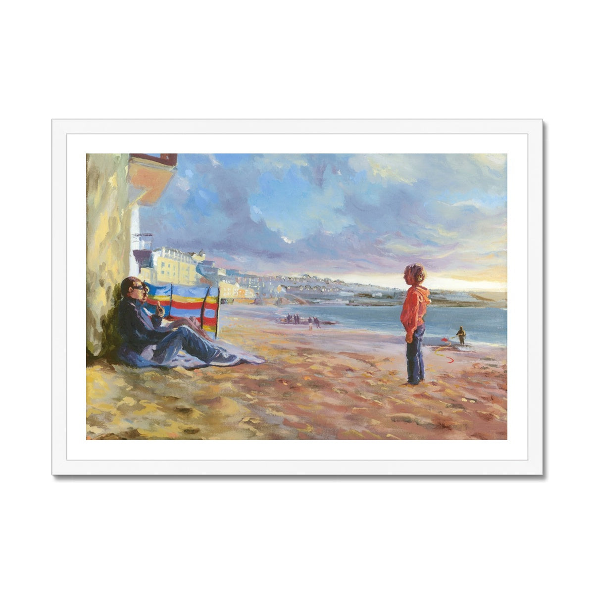 Will you play - Porthmeor Fine Art Print - lorrainefield