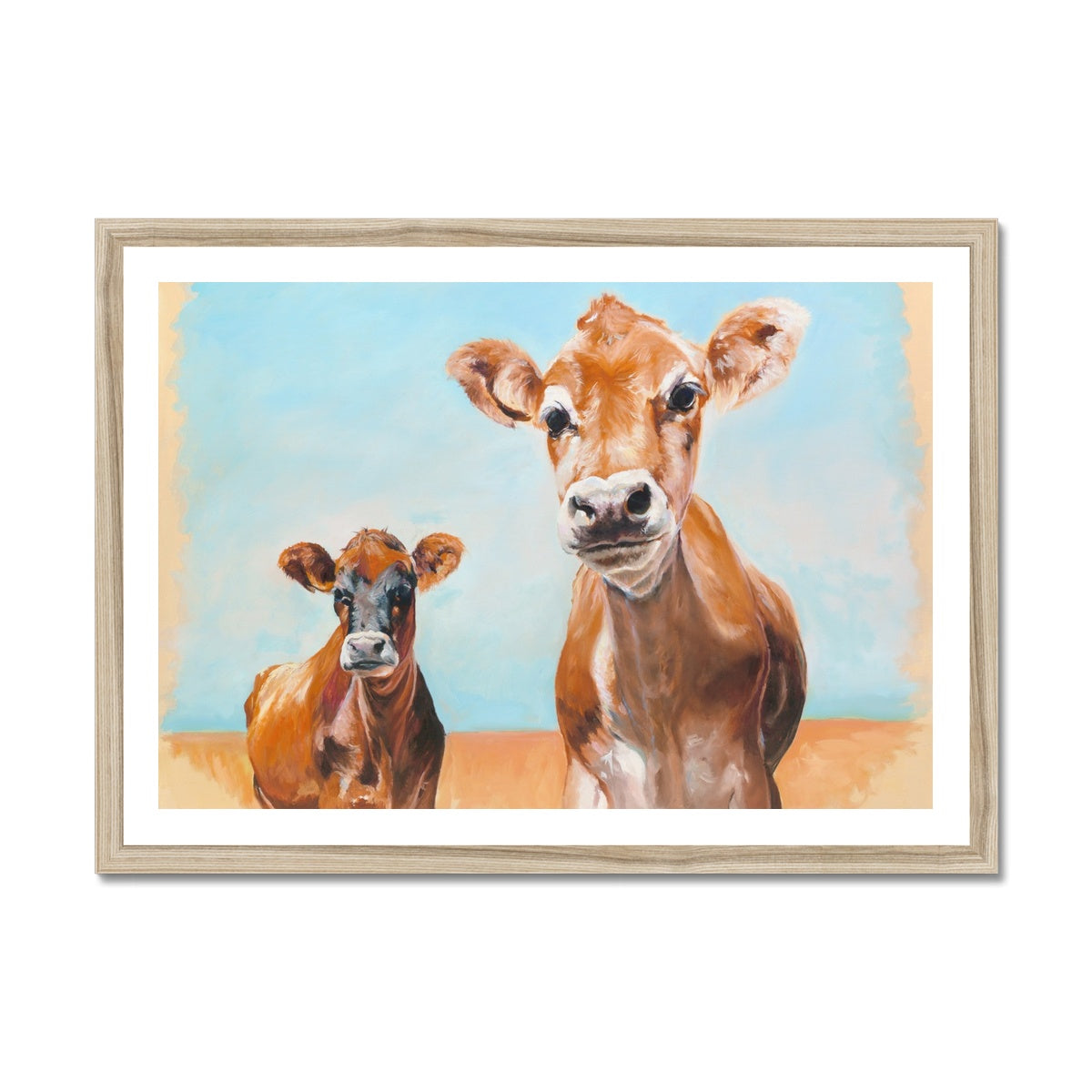 Jersey Cow picture Fine Art Print - lorrainefield